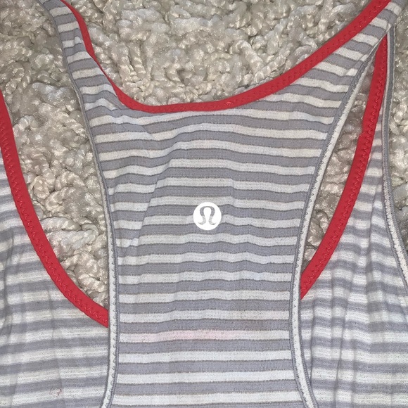 Lululemon striped tank - Picture 3 of 4